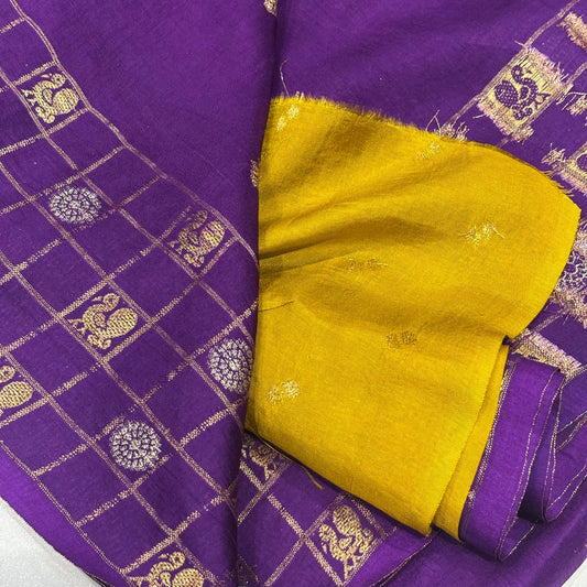 Vintage Mysore Crepe Saree