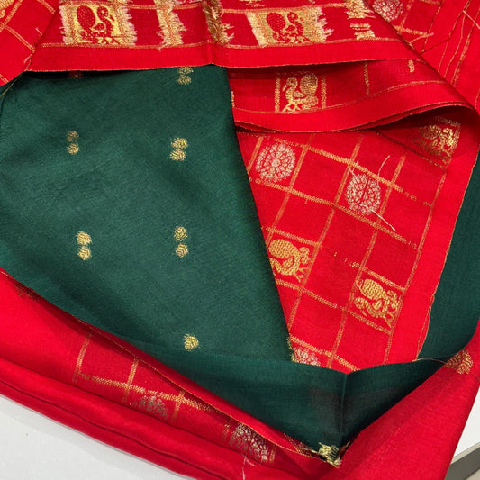 Vintage Mysore Crepe Saree