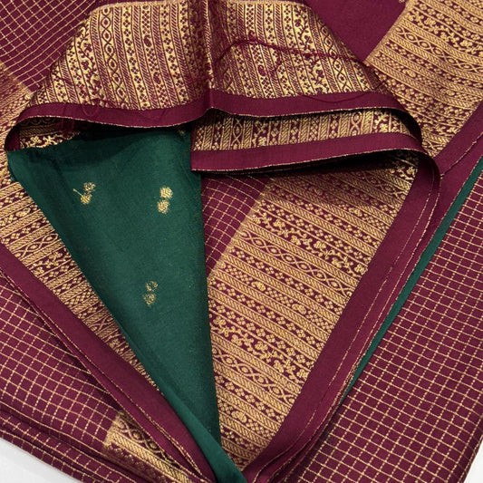 Vintage Mysore Crepe Saree