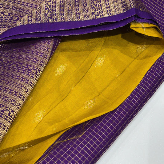 Vintage Mysore Crepe Saree