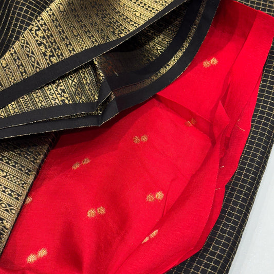 Vintage Mysore Crepe Saree