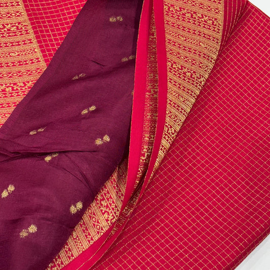 Vintage Mysore Crepe Saree