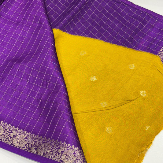 Vintage Mysore Crepe Saree