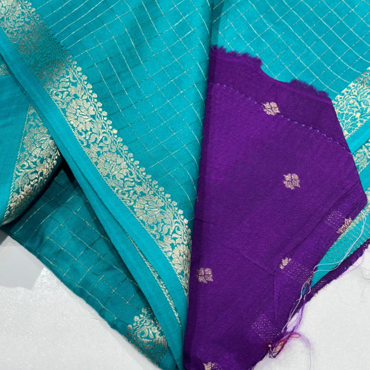 Vintage Mysore Crepe Saree