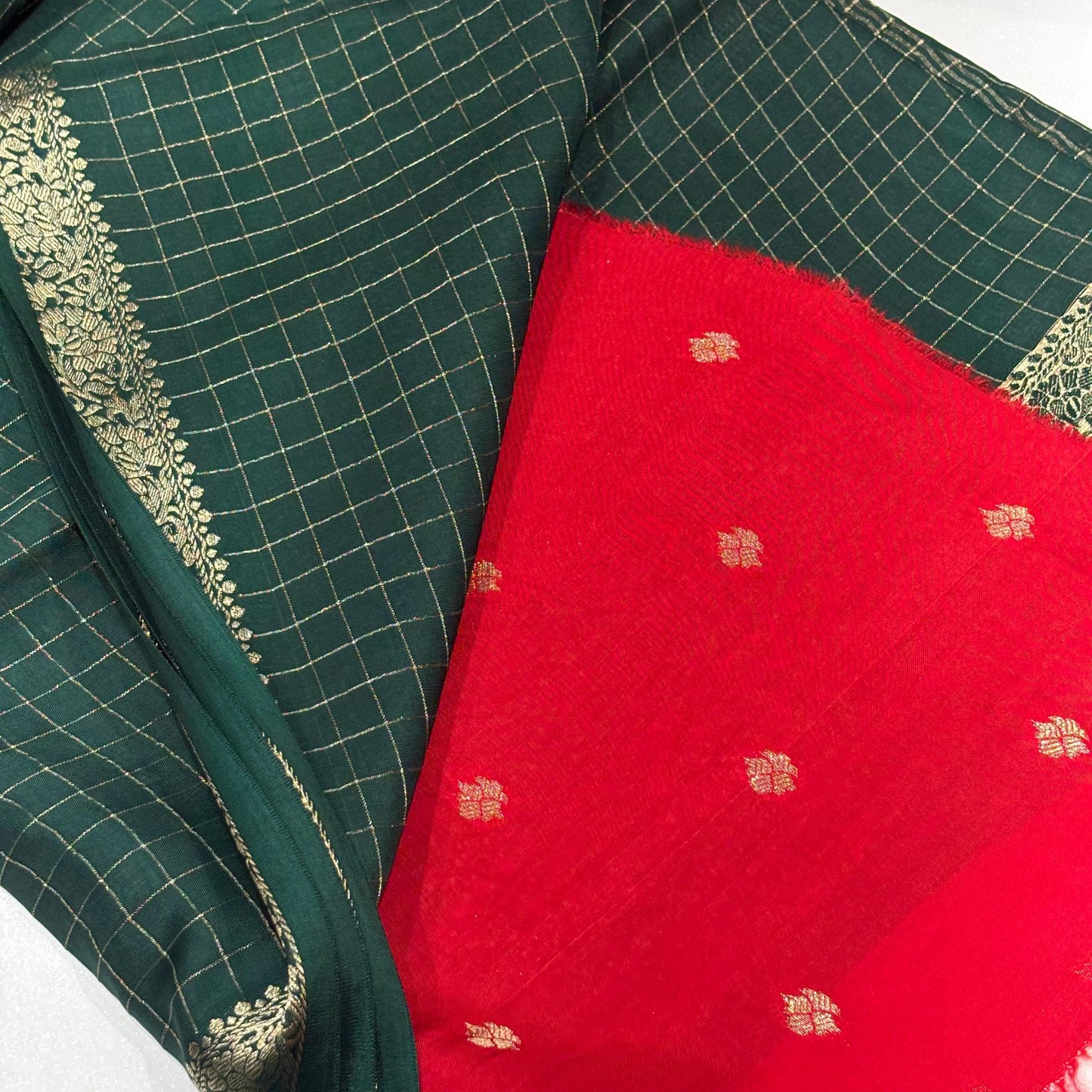 Vintage Mysore Crepe Saree