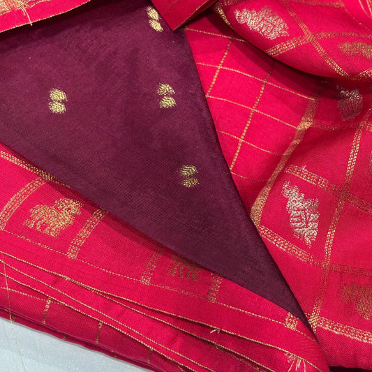 Vintage Mysore Crepe Saree