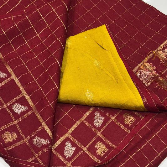 Vintage Mysore Crepe Saree