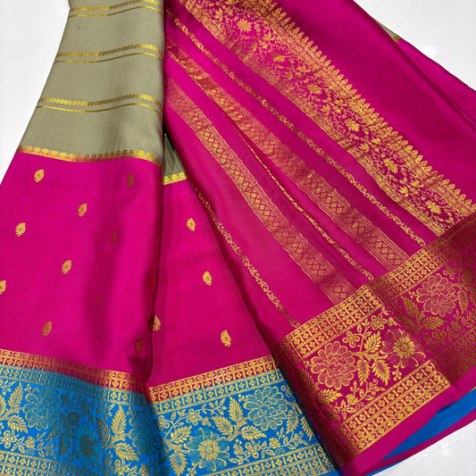 Pure Mysore Silk Saree