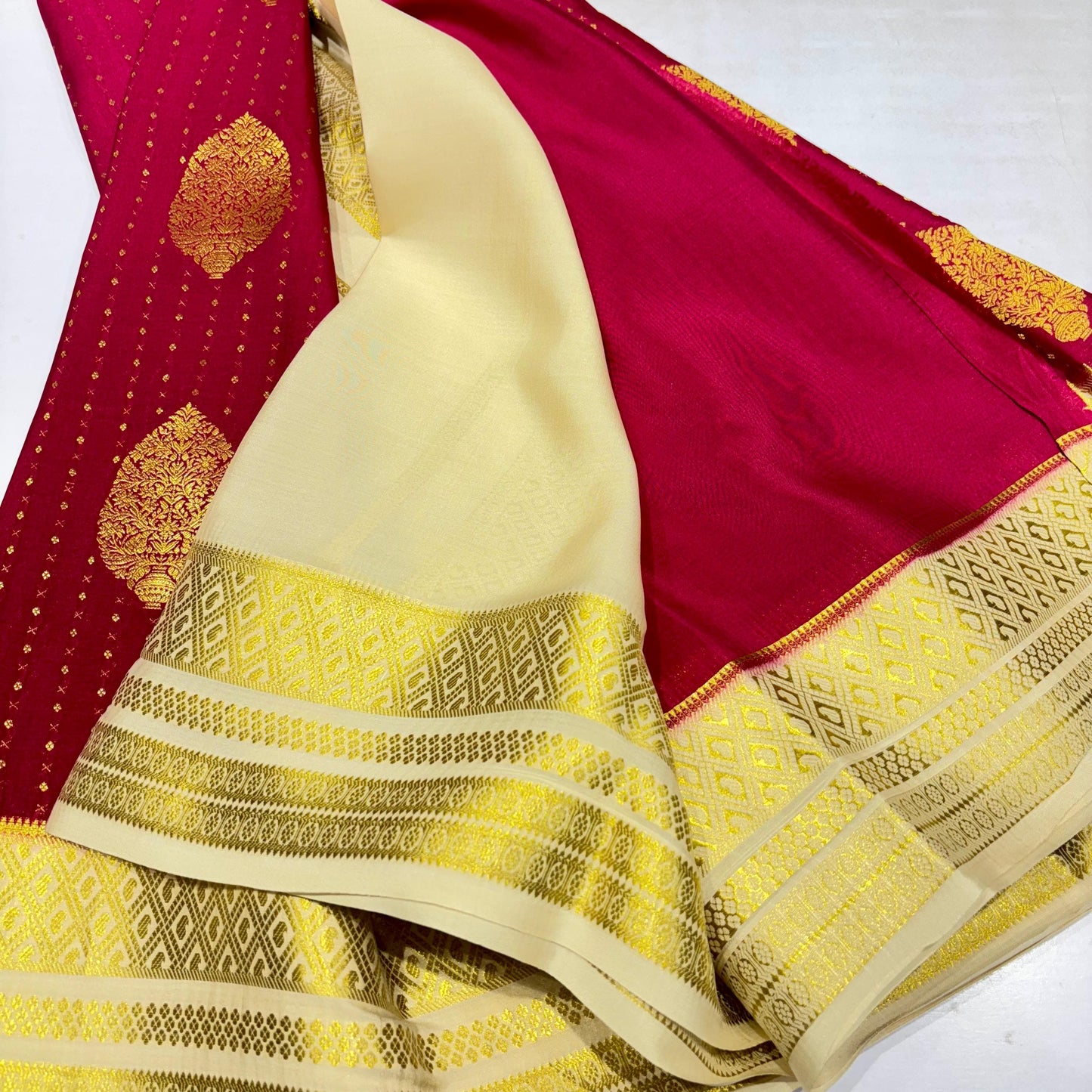 Pure Mysore Silk Saree