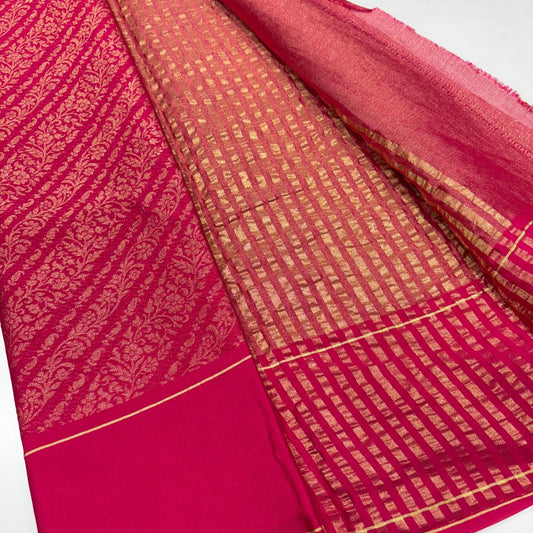 Brocade Pure Mysore Silk Saree