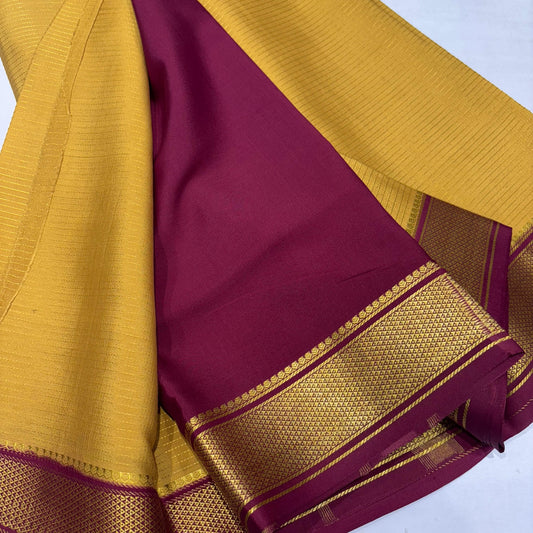 Pure Mysore Silk Saree