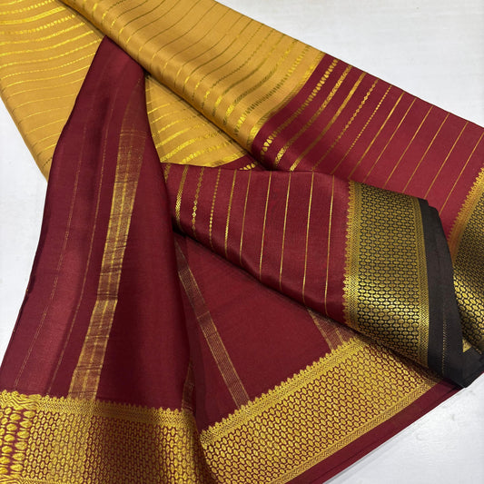 3D Mysore Silk Saree