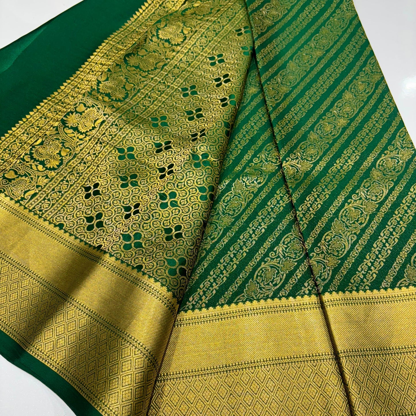 Brocade Mysore Silk Saree