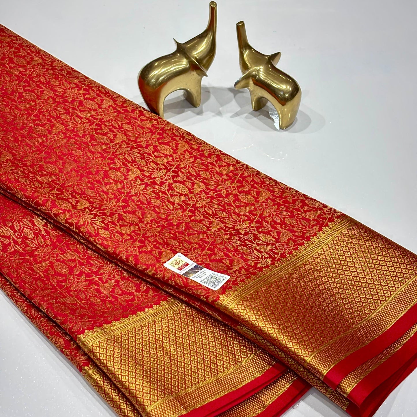 Brocade Mysore Silk Saree
