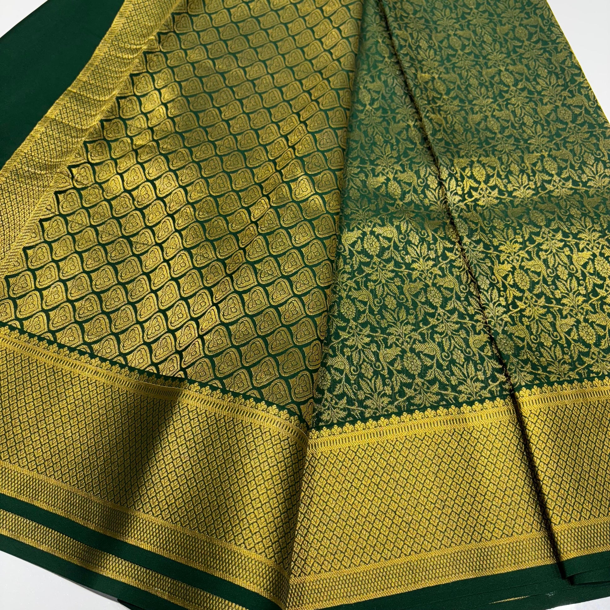 Brocade Mysore Silk Saree