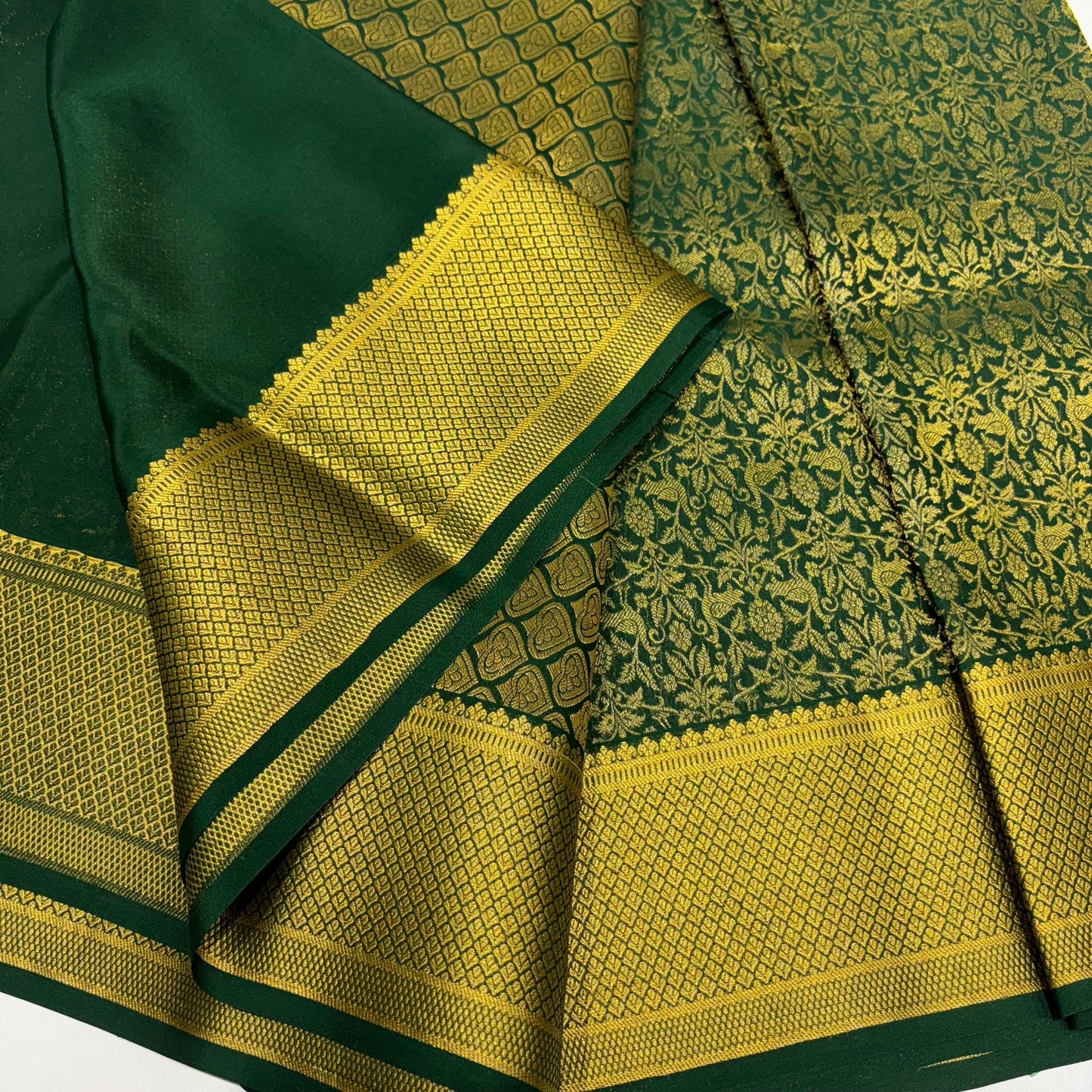 Brocade Mysore Silk Saree