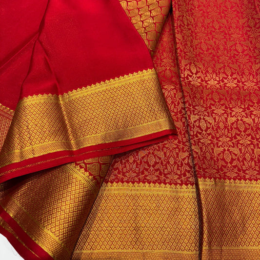 Brocade Mysore Silk Saree