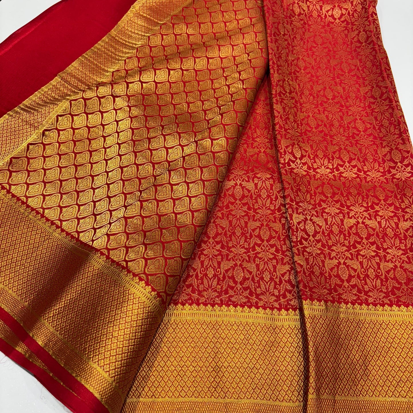 Brocade Mysore Silk Saree
