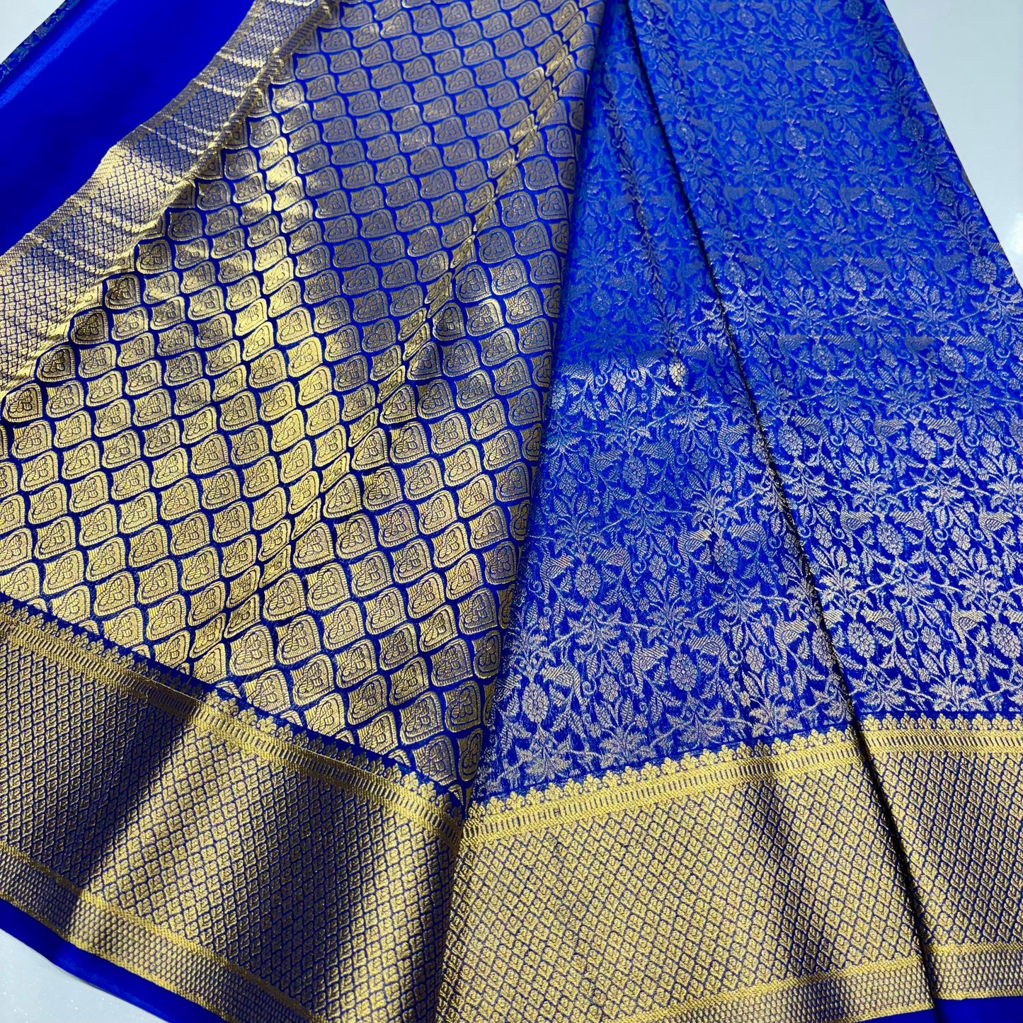 Brocade Mysore Silk Saree