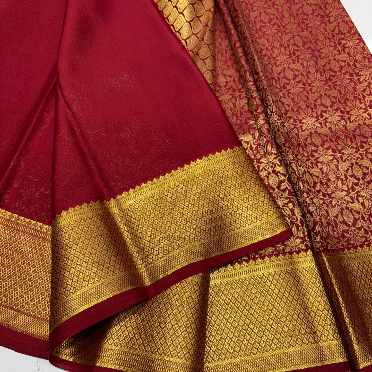 Brocade Mysore Silk Saree