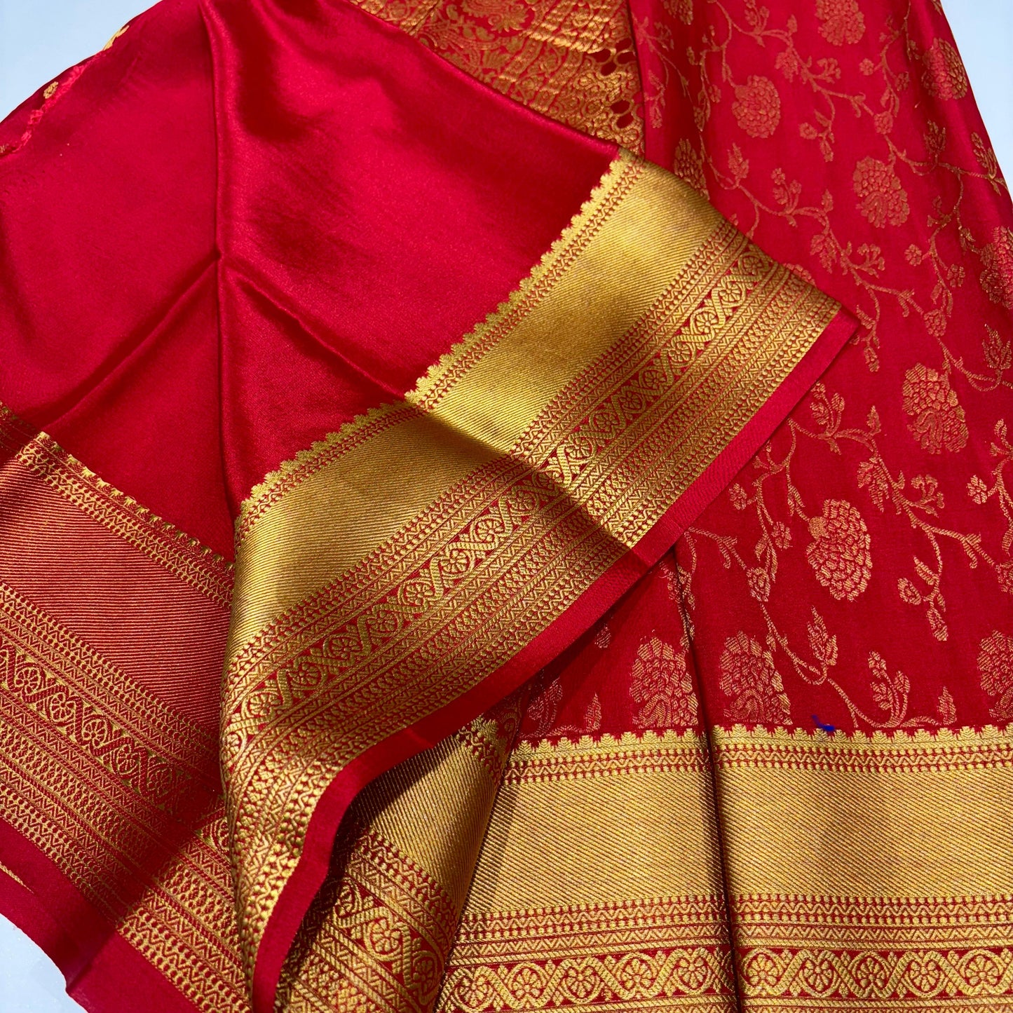 Brocade Mysore Silk Saree