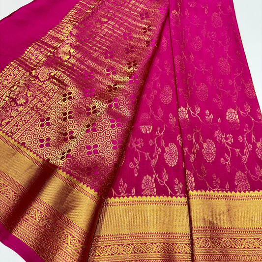 Brocade Mysore Silk Saree