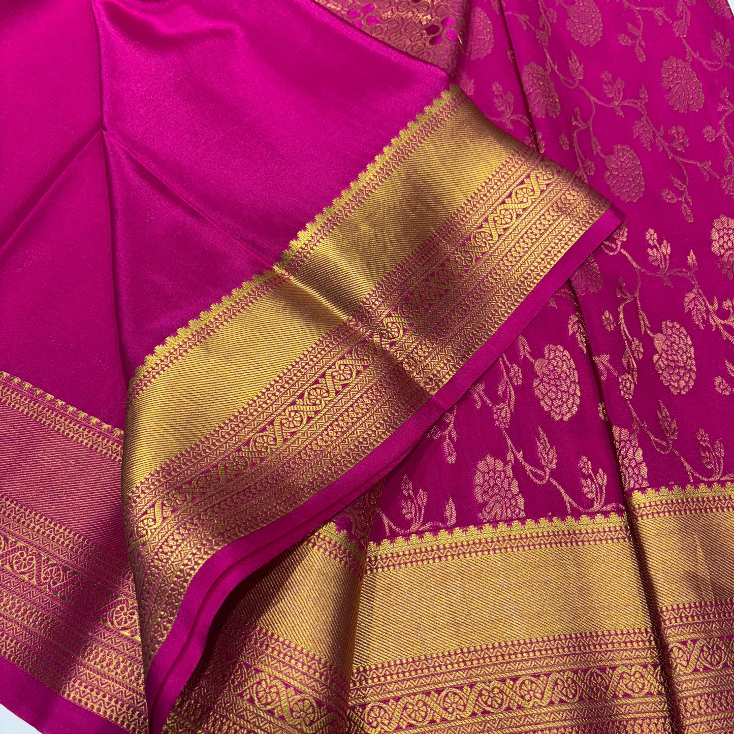 Brocade Mysore Silk Saree