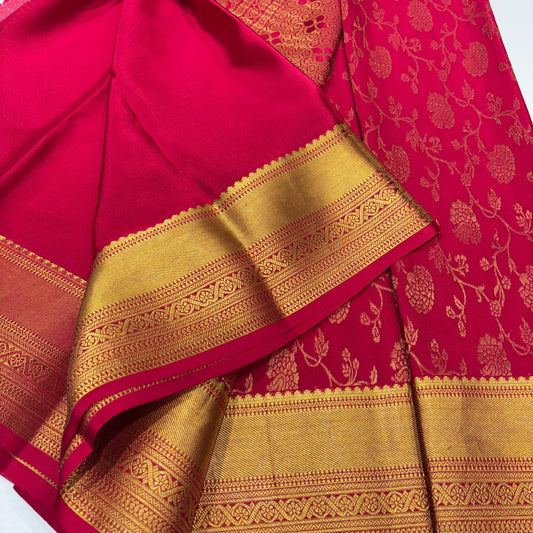 Brocade Mysore Silk Saree