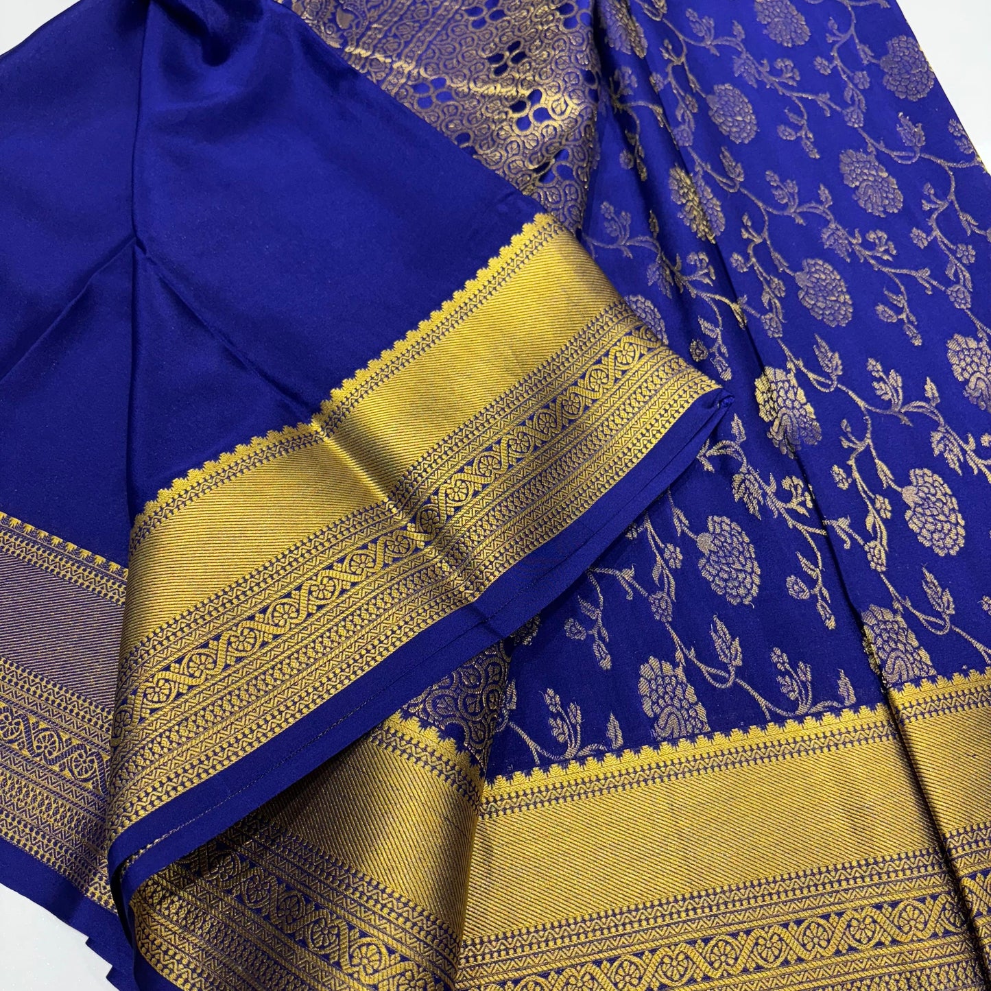 Brocade Mysore Silk Saree