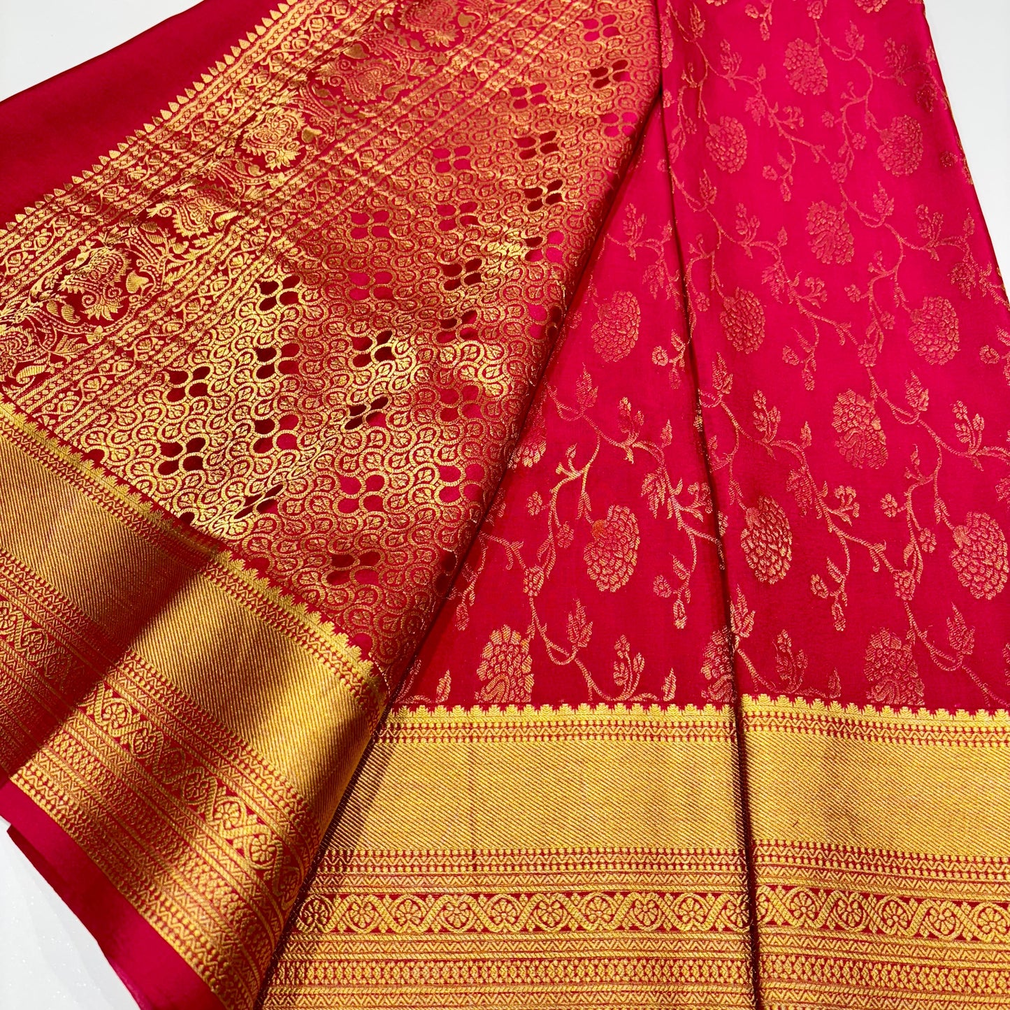 Brocade Mysore Silk Saree