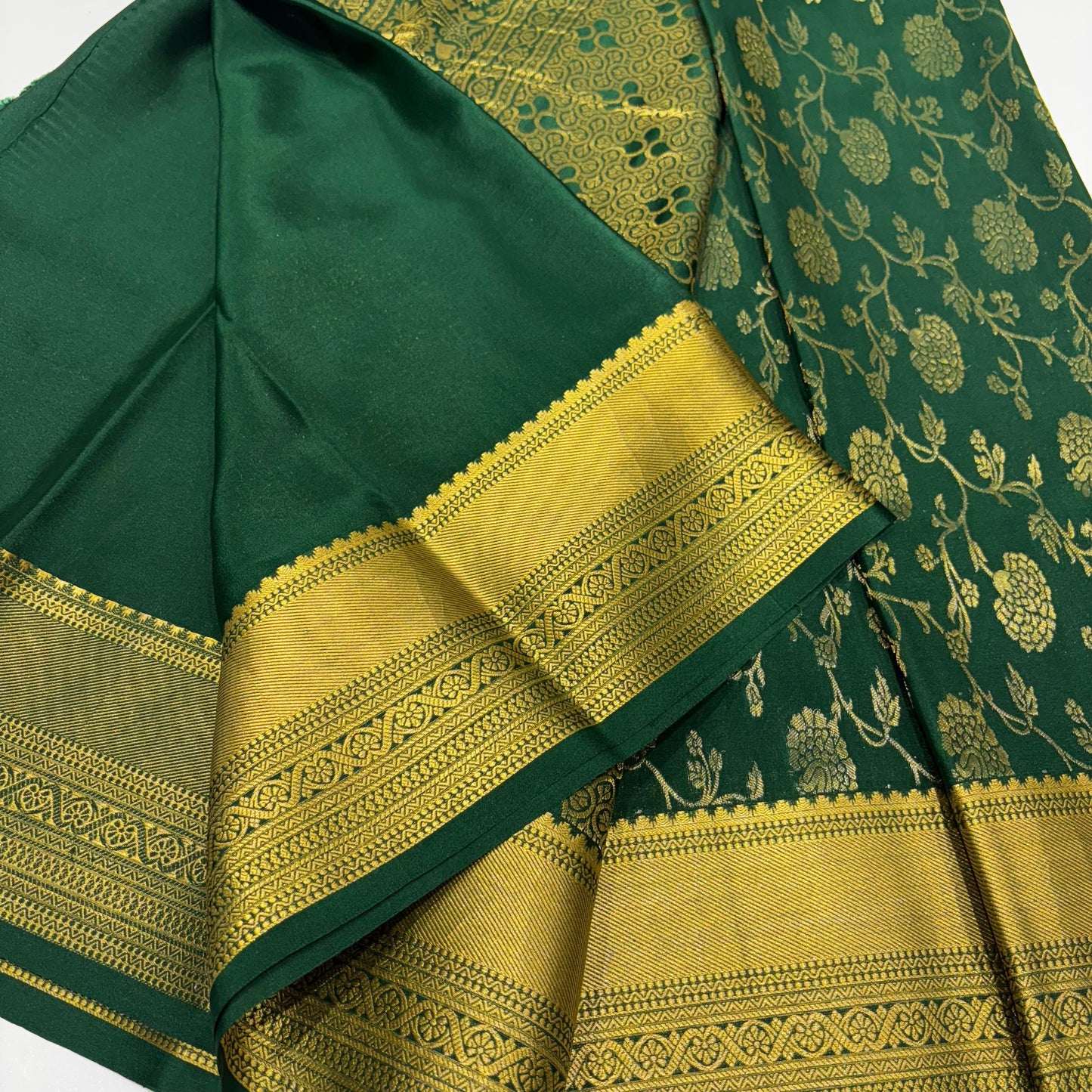 Brocade Mysore Silk Saree