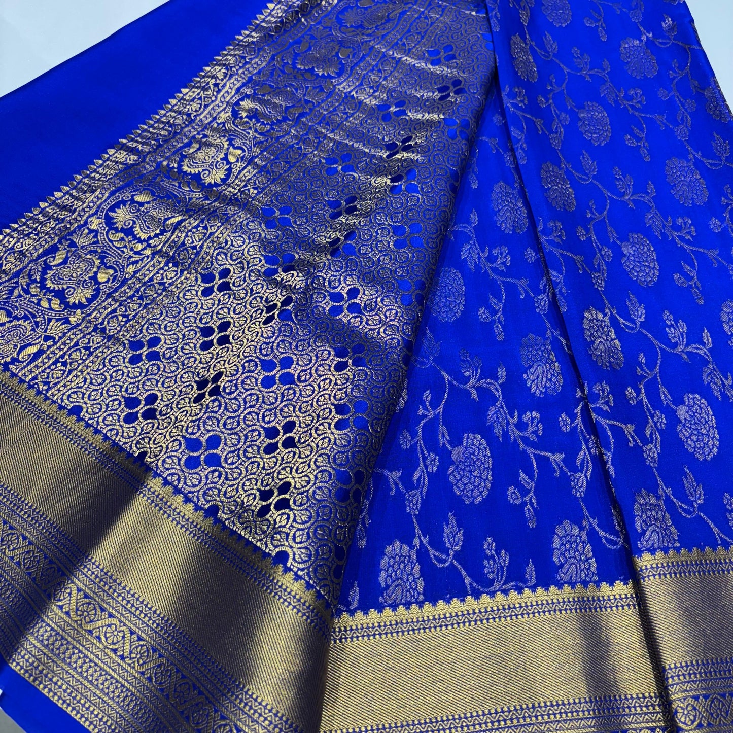 Brocade Mysore Silk Saree