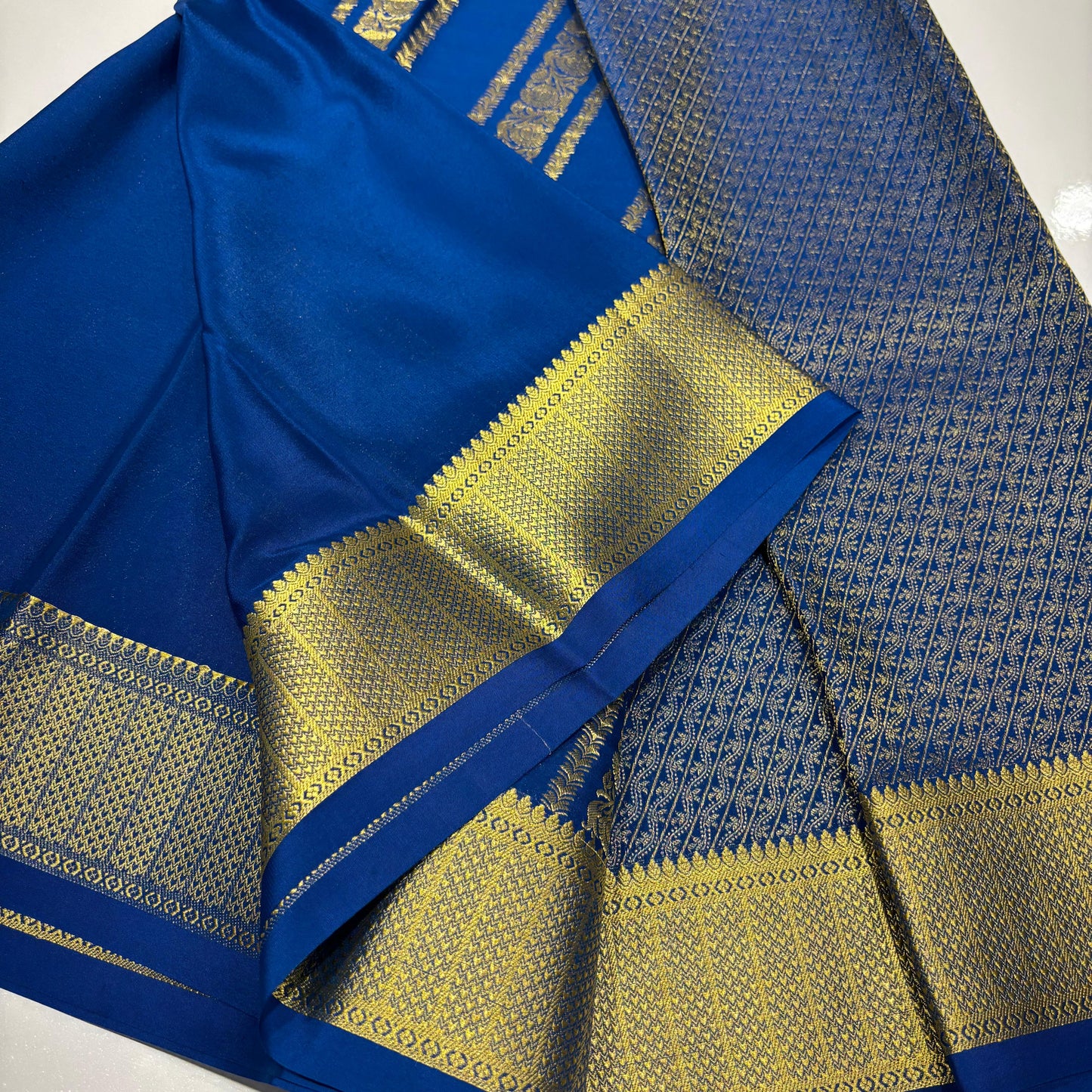 Brocade Mysore Silk Saree