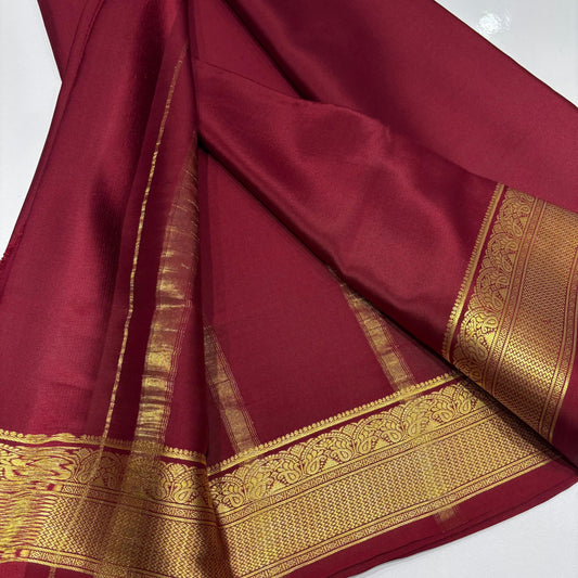 Pure Mysore Silk Saree