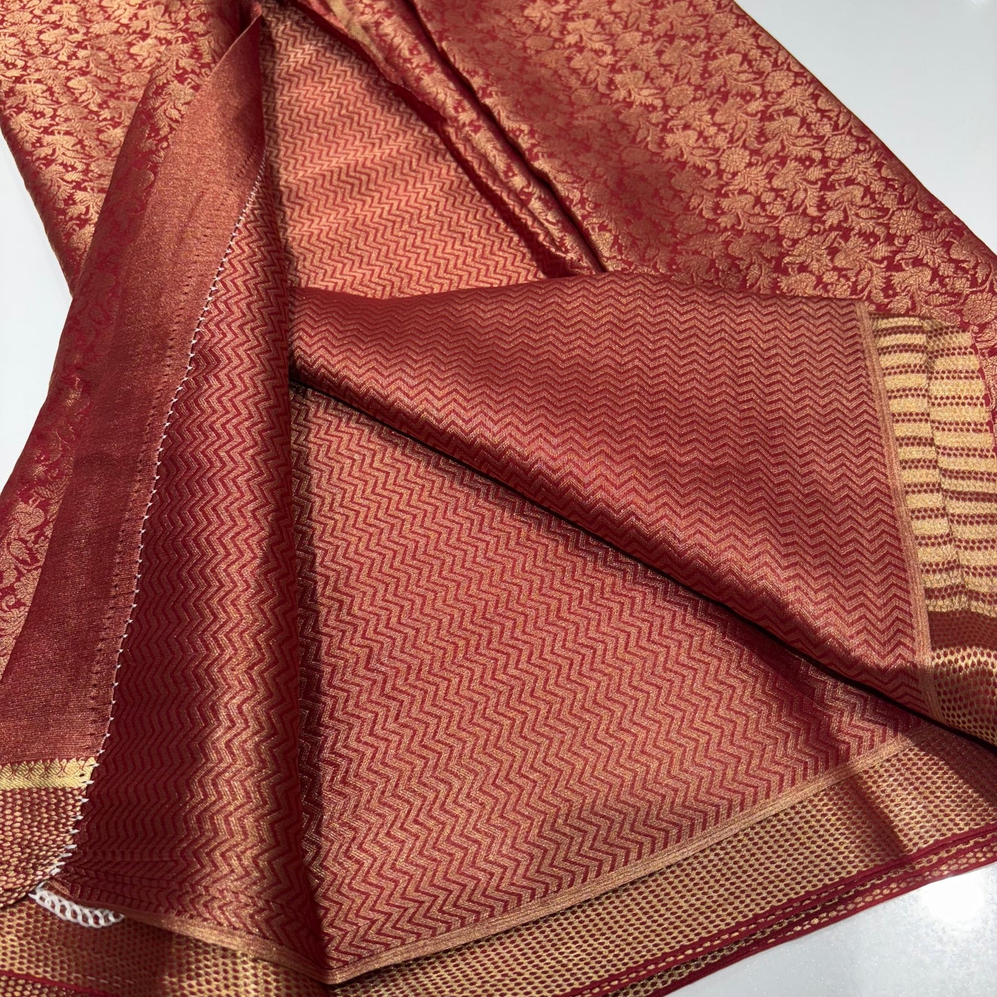 Brocade Pure Mysore Silk Saree