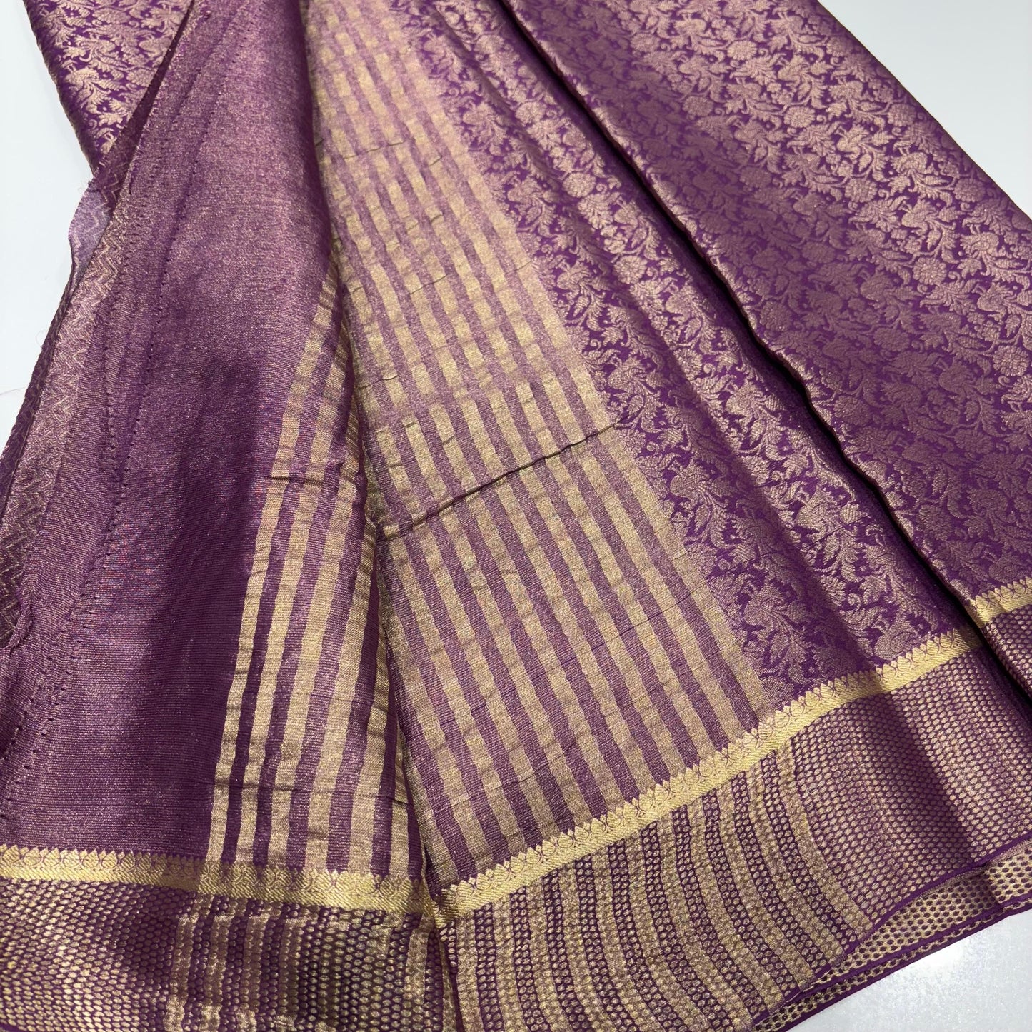 Brocade Pure Mysore Silk Saree