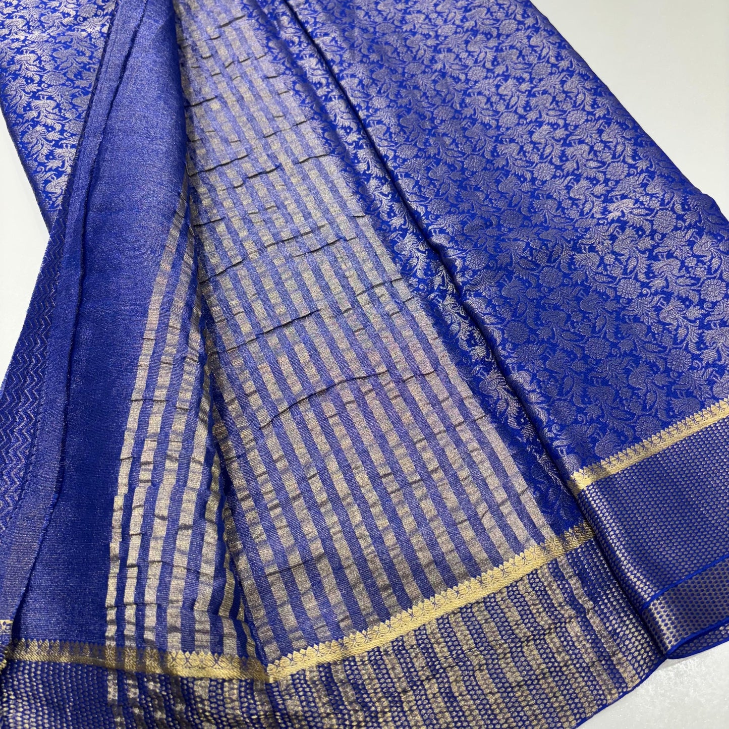 Brocade Pure Mysore Silk Saree