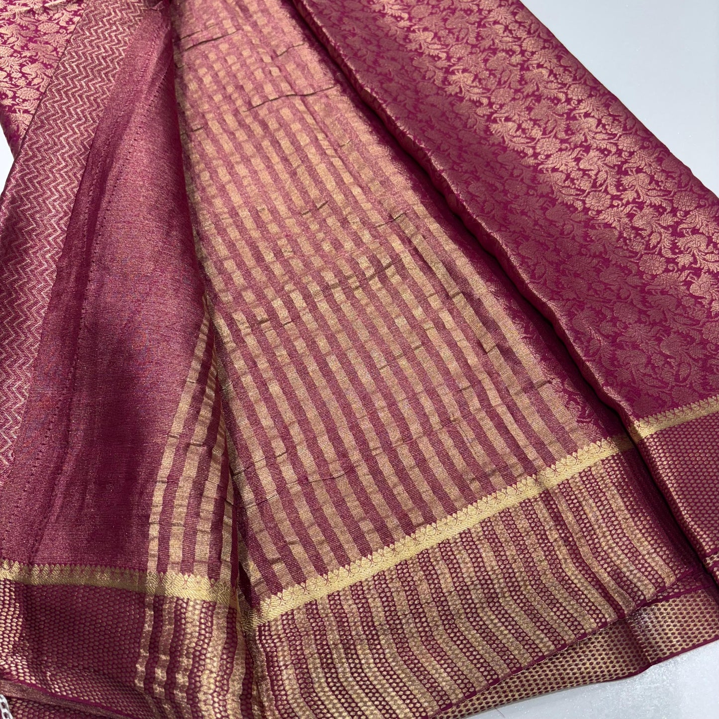 Brocade Pure Mysore Silk Saree