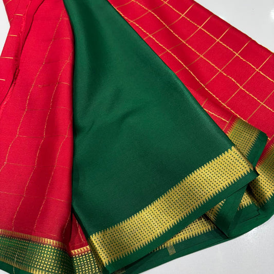 Pure Mysore Silk Saree