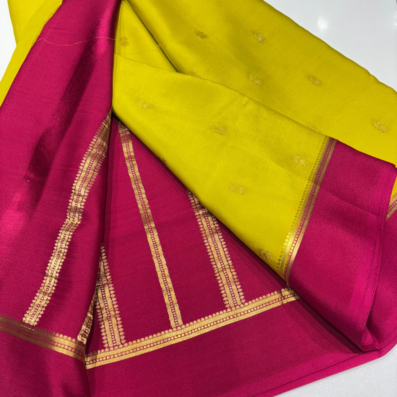 Pure Mysore Silk Saree