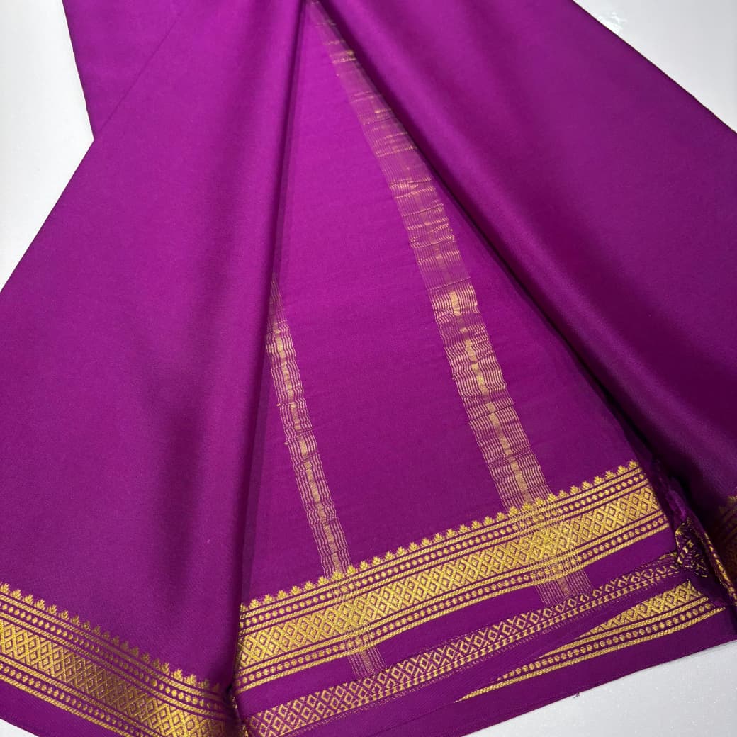 Pure Mysore Silk Saree