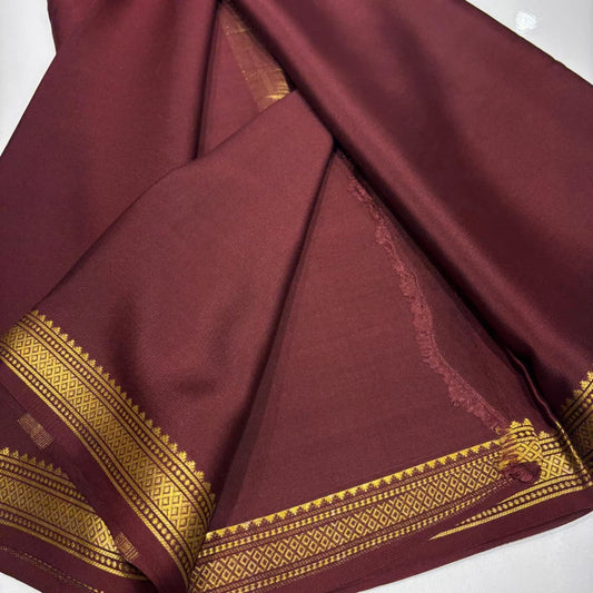 Pure Mysore Silk Saree