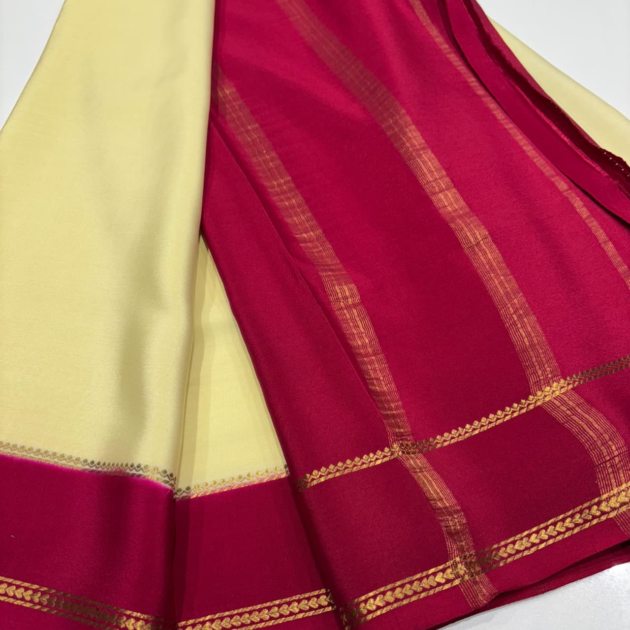 Pure Zari Mysore Silk Saree