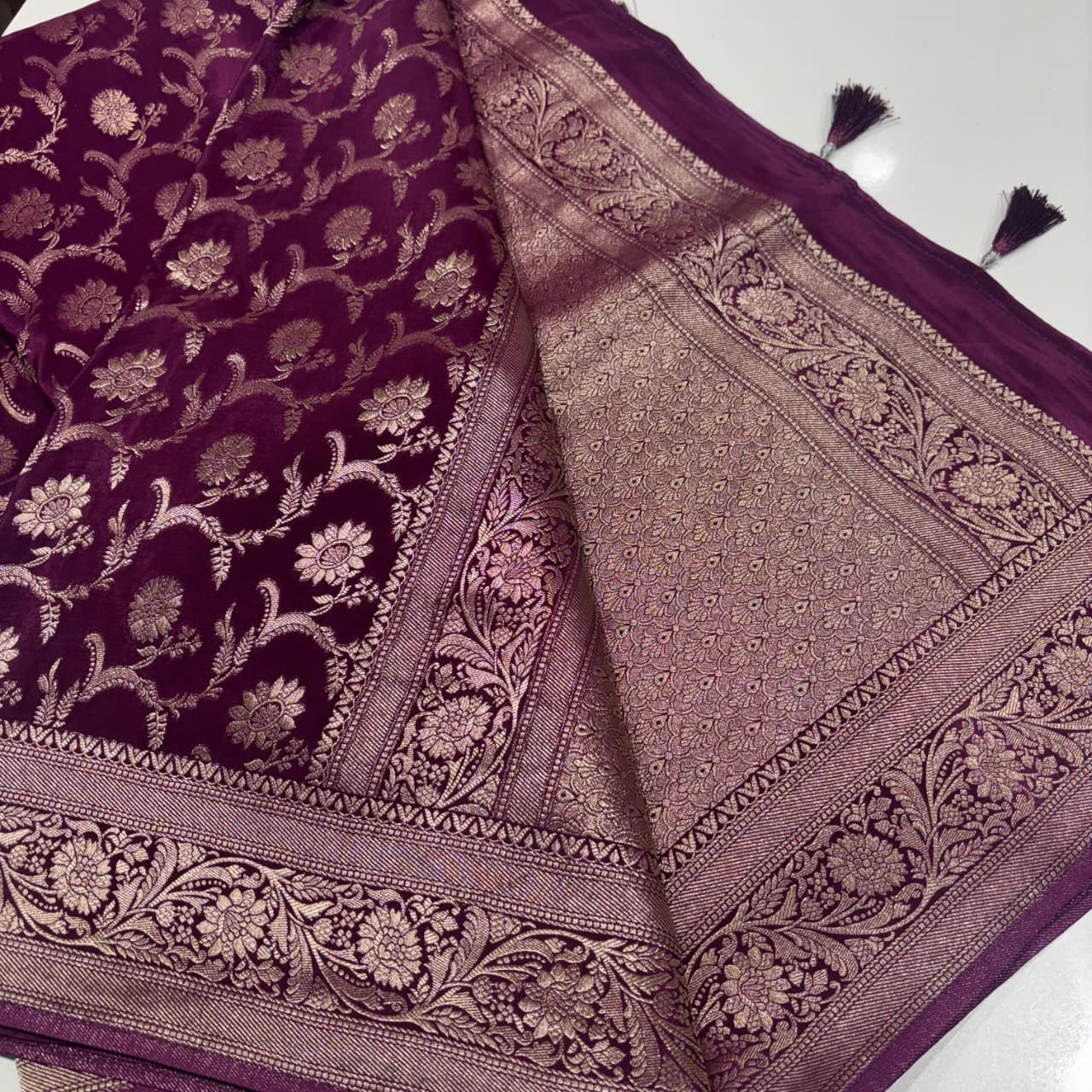 Banarasi Jaal Work Saree