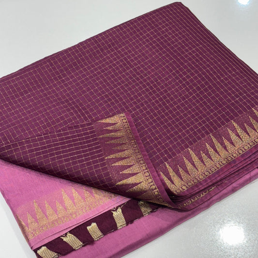 Vintage Mysore Crepe Saree