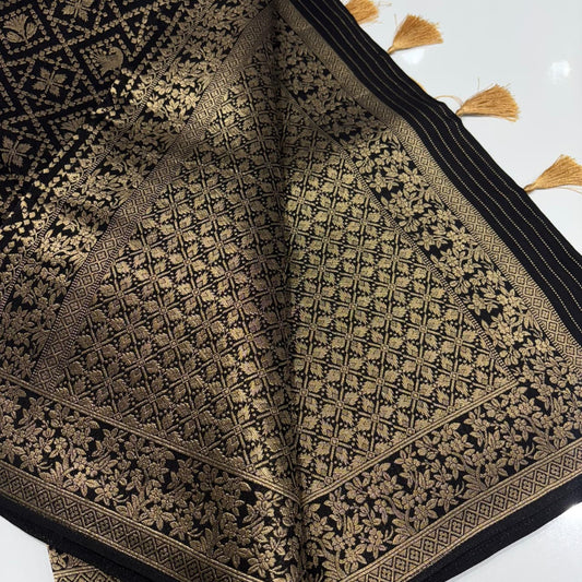 Banarasi Georgette Bandhani Saree