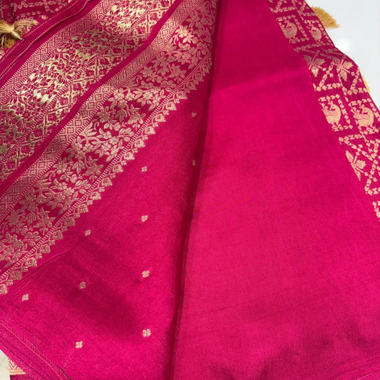 Banarasi Georgette Bandhani Saree
