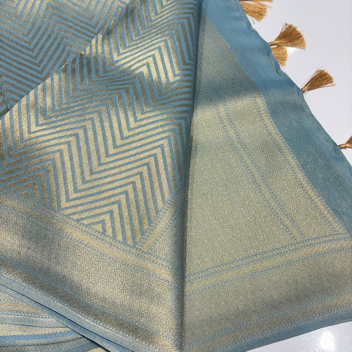 Designer Tissue Organza Saree