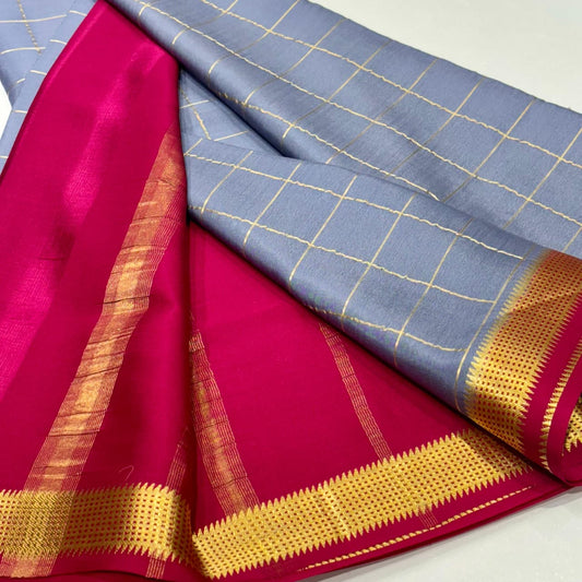 Pure Mysore Silk Saree