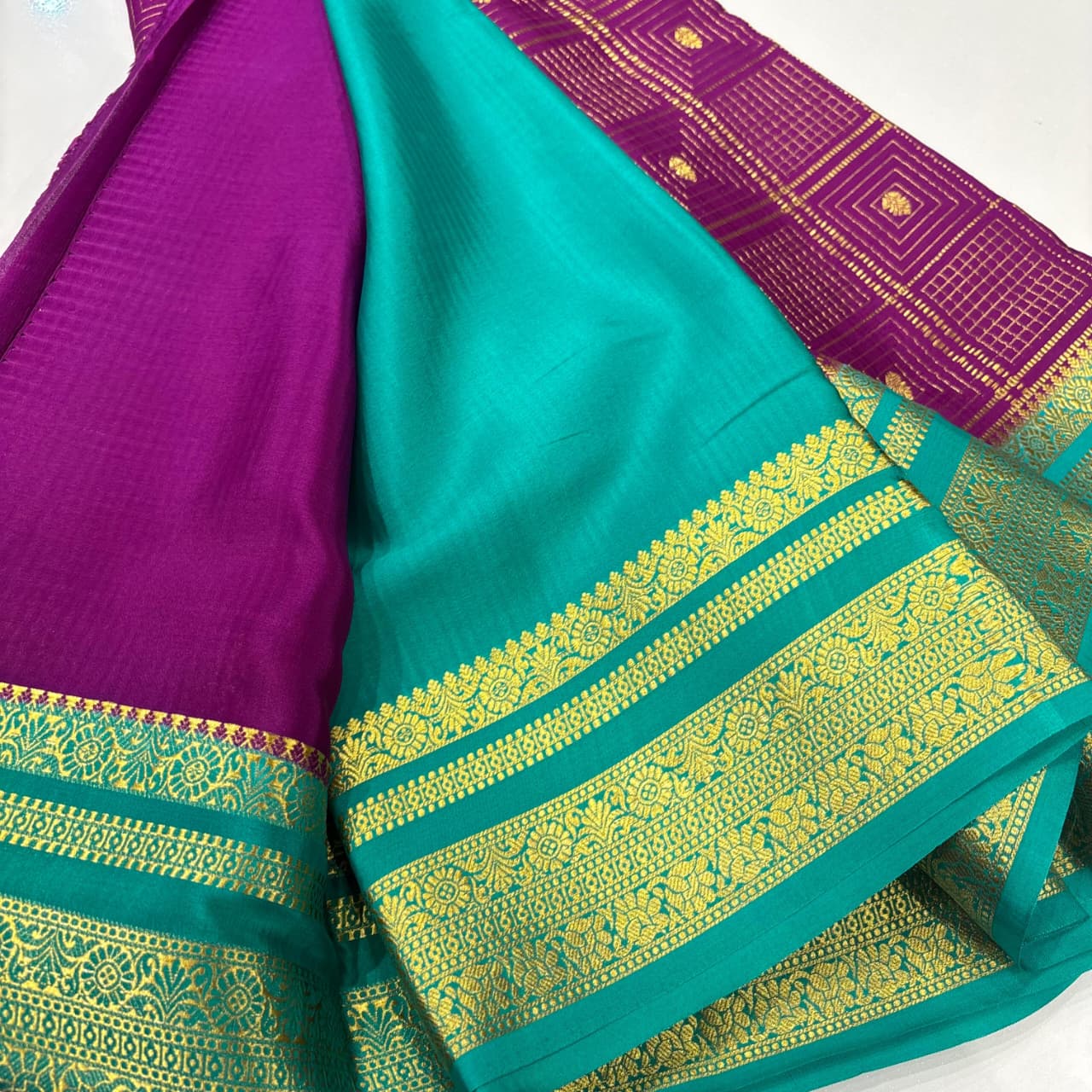Pure Mysore Silk Saree